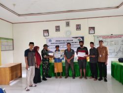 Babinsa Koramil 14/Libureng Dim 1407/Bone Dampingi Penyaluran BLT DD Desa Mattiro Bulu