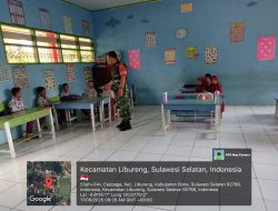 Babinsa Koramil 1407-14/Libureng Berikan Materi Wawasan Kebangsaan Kepada Siswa SDN 181 Ceppaga
