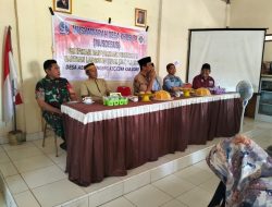 Babinsa Koramil 12/Cina Dim 1407/Bone Hadiri Musdes Khusus Di Desa Abbumpungeng